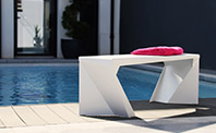 Banc de Jardin Terrasse Balcon Piscine