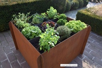 Potager Urbain en Acier Corten