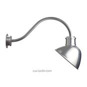 Applique Murale Extérieure Aluminium Globe Light Long Metal