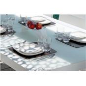 Table de Jardin Verre Aluminium Extensible Touch 220 - 3 Couleurs