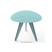 Table de Jardin Design Triangulaire Loom Aluminium