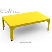 Table Basse Jardin Rectangle Hegoa 100x60