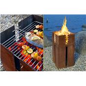 Brasero Barbecue Colonne Ferrum