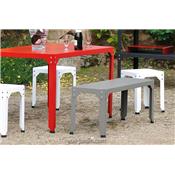 Banc de Jardin Design Industriel Hegoa 110cm