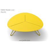 Table Basse de Jardin Design Loom Aluminium