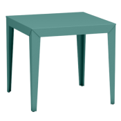 Table de Jardin Carre Zef 80x80 - Acier ou Aluminium