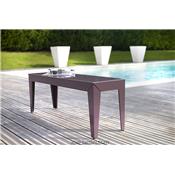 Banc de Jardin Acier ou Aluminium Zef 103cm