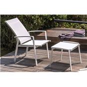 Fauteuil de Jardin Inclinable Lady - Lot de 2 