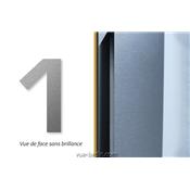 Numéro Maison Autocollant Chiffre en Inox - Vente sur Vue Jardin.com