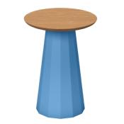 Tabouret de Jardin Ankara Acier + Chêne