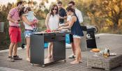 Barbecue Charbon de Bois Moderne Mobile GOB 01