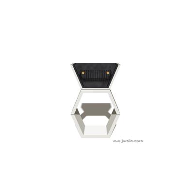 Barbecue Beton Blanc MOD 02