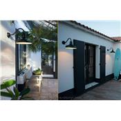 Applique Murale Extrieure Aluminium Barn Black