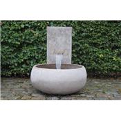 Fontaine de Jardin Caspo Terre Cuite Ocre, Grise ou Noire