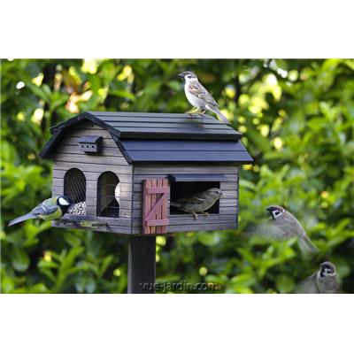 Mangeoire Oiseaux Originale La Grange Brune