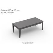 Table Basse Extérieure Zef 130x60