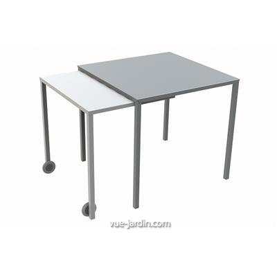 Table de Jardin Extensible Coulissante Rafale 80