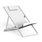 Chaise Longue Jardin Aluminium Touch - 2 Couleurs