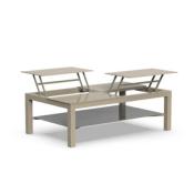 Table Basse Extérieur Design Dépliante Chic - 2 Coloris