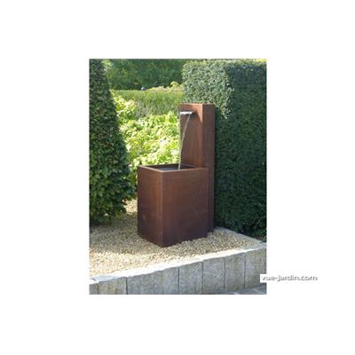 Fontaine Cascade Ancona en Corten